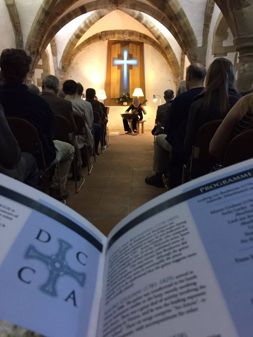 DCCA Lute concert in the Chapel of the Holy Cross