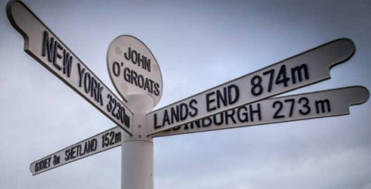 Lands End to John O'Groats bike ride